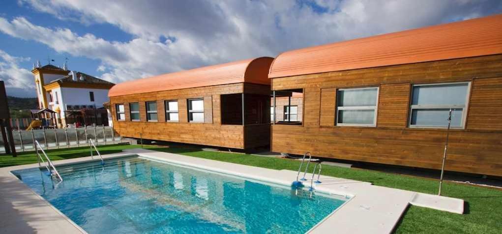 Casa Vagon Via Verde De La Sierra أولفيرا المظهر الخارجي الصورة